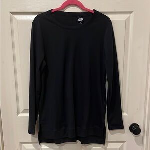 Land’s End black tee, large 🔵